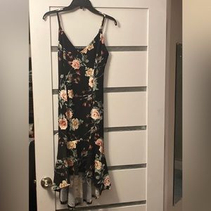 Aqua Floral dress